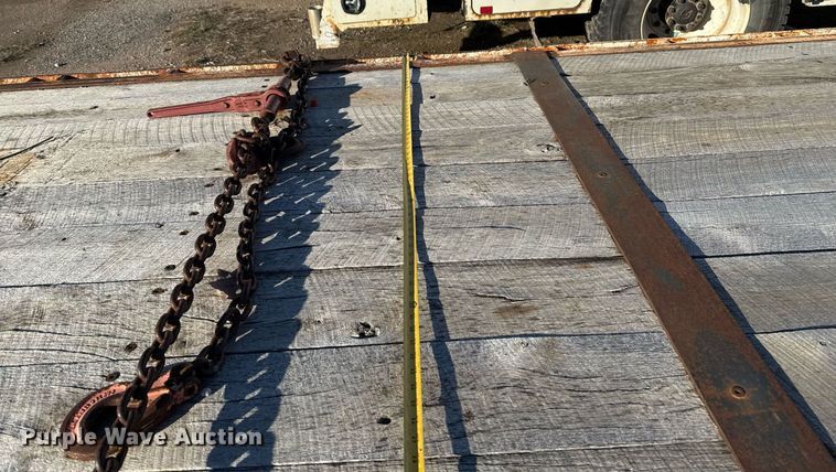 image for item EG7952 2012 Belshe BDT25 equipment trailer