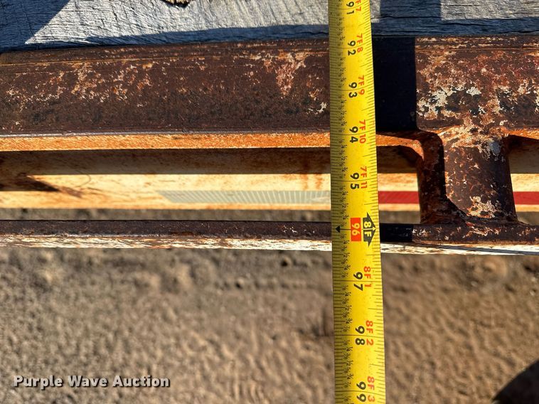 image for item EG7952 2012 Belshe BDT25 equipment trailer