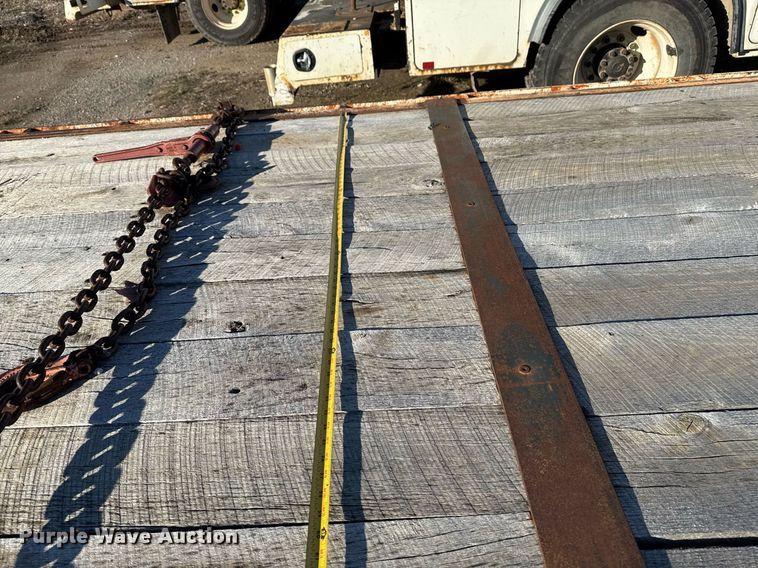 image for item EG7952 2012 Belshe BDT25 equipment trailer