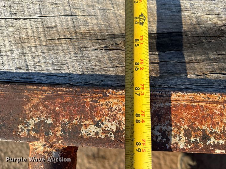 image for item EG7952 2012 Belshe BDT25 equipment trailer