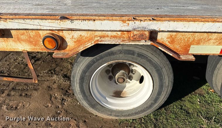 image for item EG7952 2012 Belshe BDT25 equipment trailer