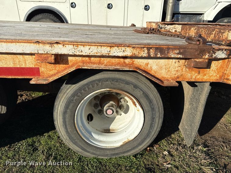 image for item EG7952 2012 Belshe BDT25 equipment trailer