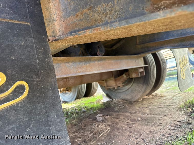 image for item EG7952 2012 Belshe BDT25 equipment trailer