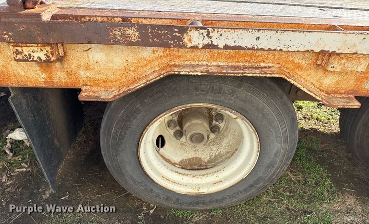 image for item EG7952 2012 Belshe BDT25 equipment trailer