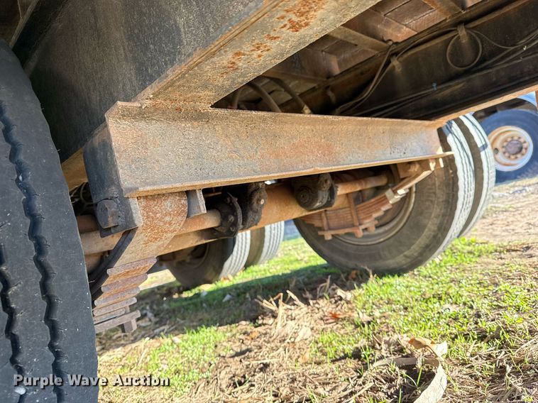 image for item EG7952 2012 Belshe BDT25 equipment trailer