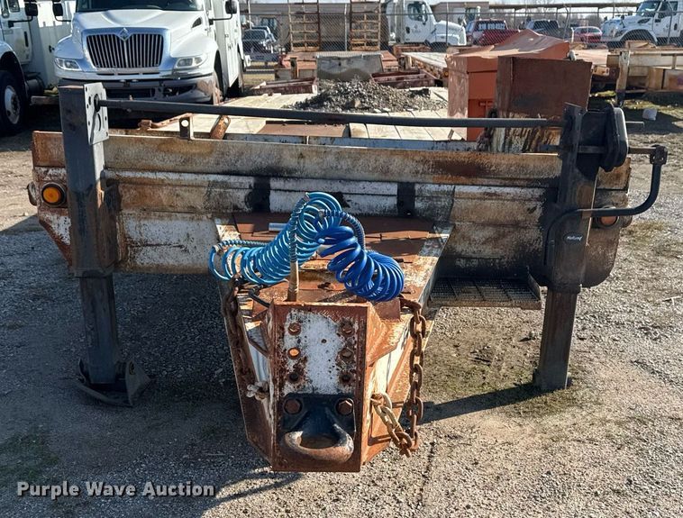 image for item EG7962 2012 Belshe BDT25 equipment trailer