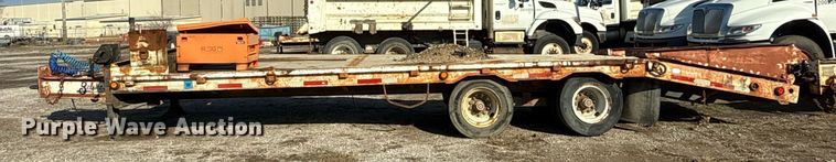 image for item EG7962 2012 Belshe BDT25 equipment trailer