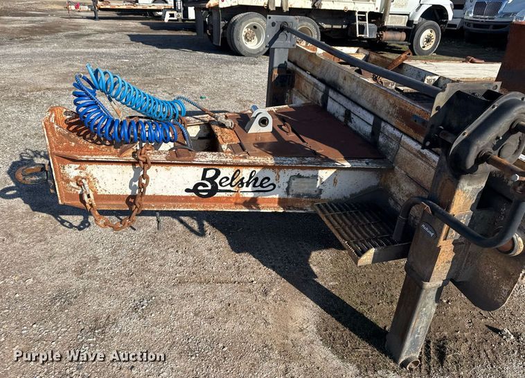 image for item EG7962 2012 Belshe BDT25 equipment trailer
