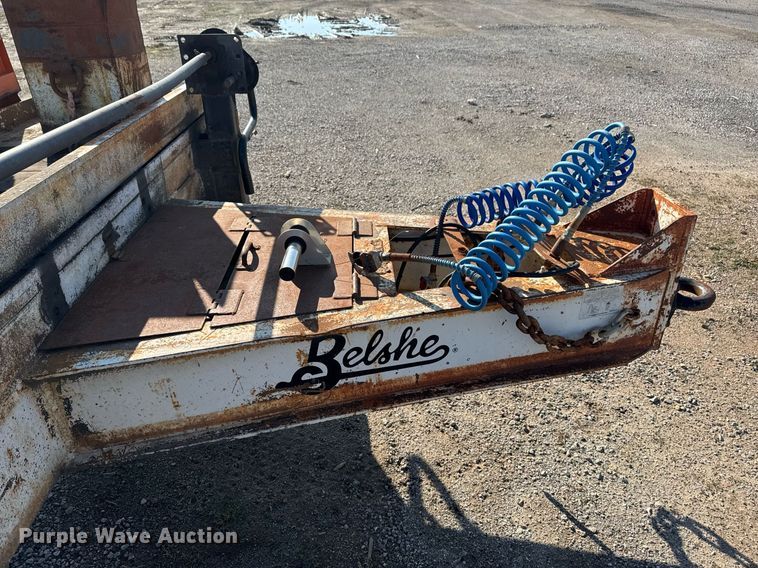 image for item EG7962 2012 Belshe BDT25 equipment trailer