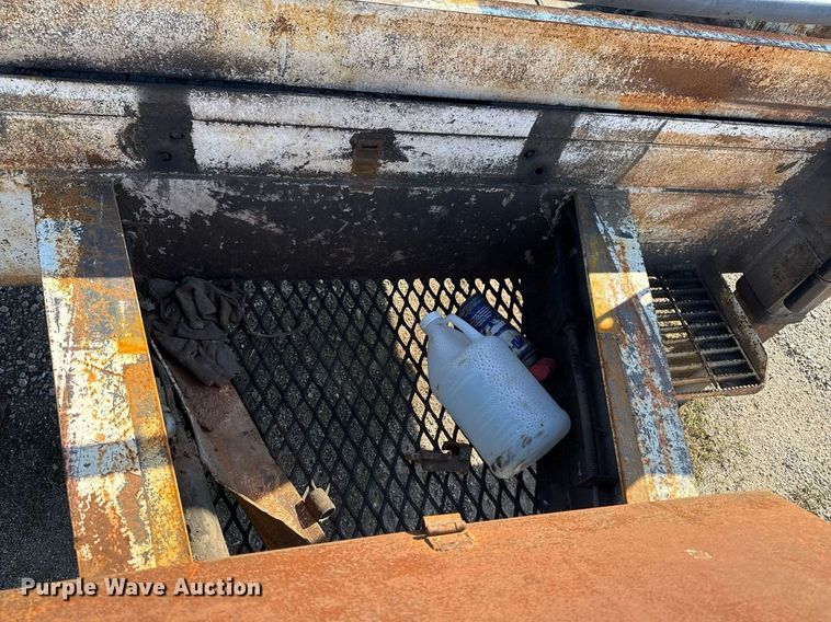 image for item EG7962 2012 Belshe BDT25 equipment trailer