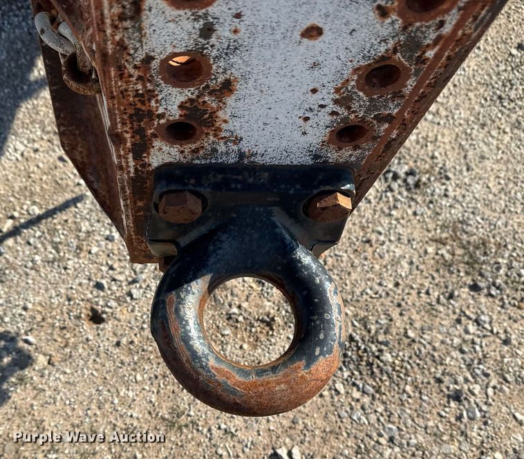 image for item EG7962 2012 Belshe BDT25 equipment trailer