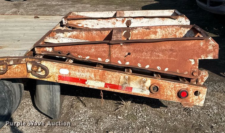 image for item EG7962 2012 Belshe BDT25 equipment trailer