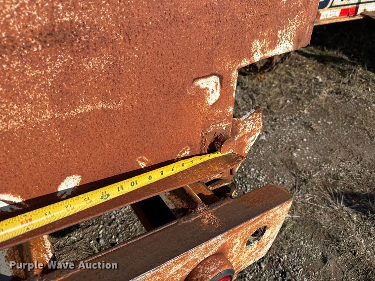 image for item EG7962 2012 Belshe BDT25 equipment trailer