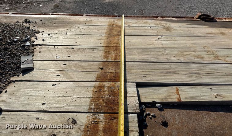 image for item EG7962 2012 Belshe BDT25 equipment trailer