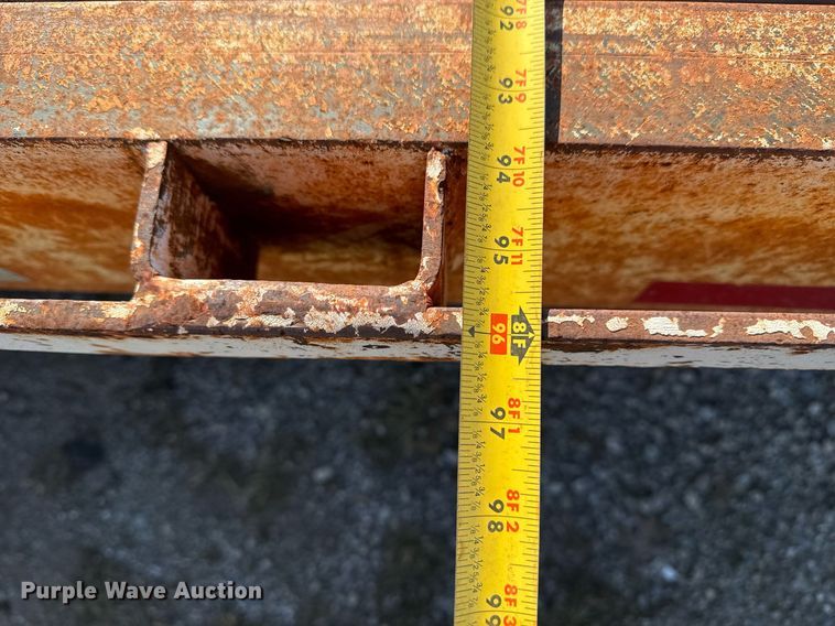 image for item EG7962 2012 Belshe BDT25 equipment trailer