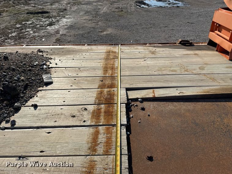 image for item EG7962 2012 Belshe BDT25 equipment trailer