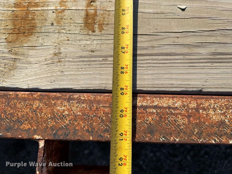 image for item EG7962 2012 Belshe BDT25 equipment trailer