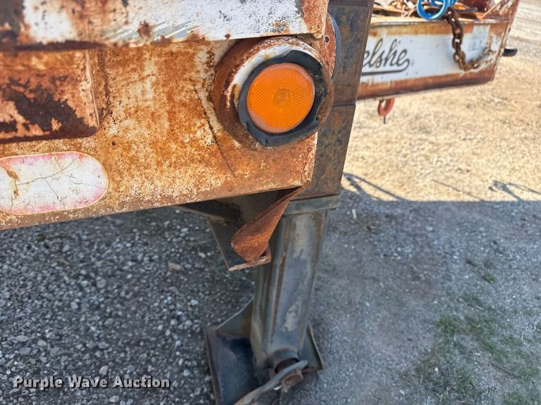 image for item EG7962 2012 Belshe BDT25 equipment trailer