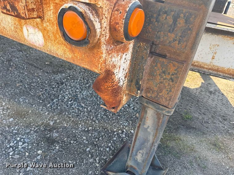 image for item EG7962 2012 Belshe BDT25 equipment trailer