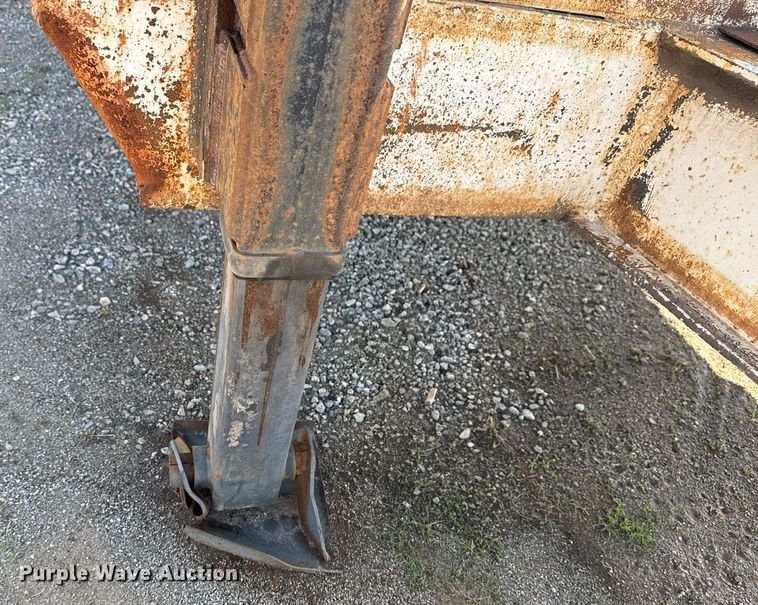 image for item EG7962 2012 Belshe BDT25 equipment trailer