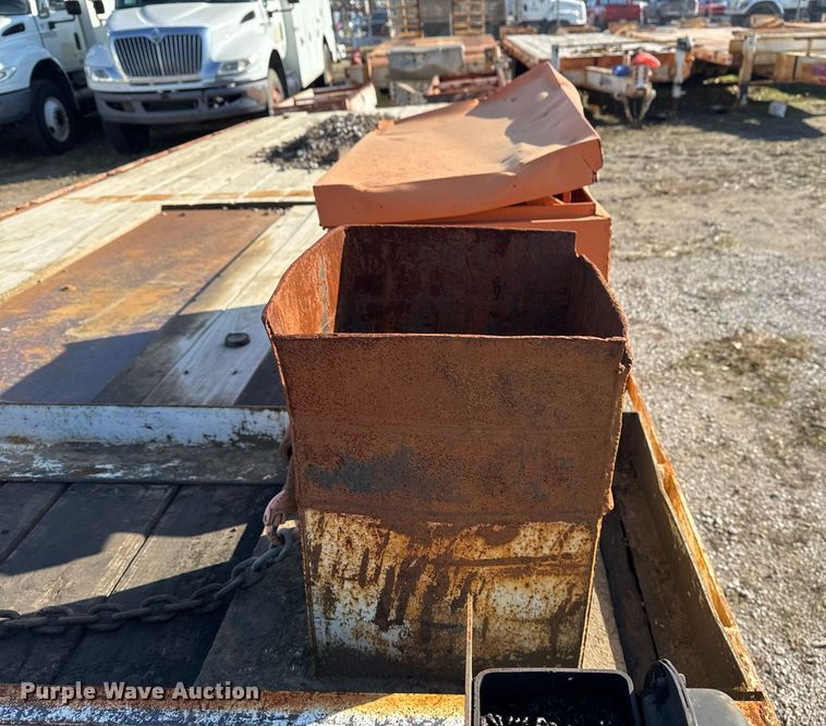 image for item EG7962 2012 Belshe BDT25 equipment trailer