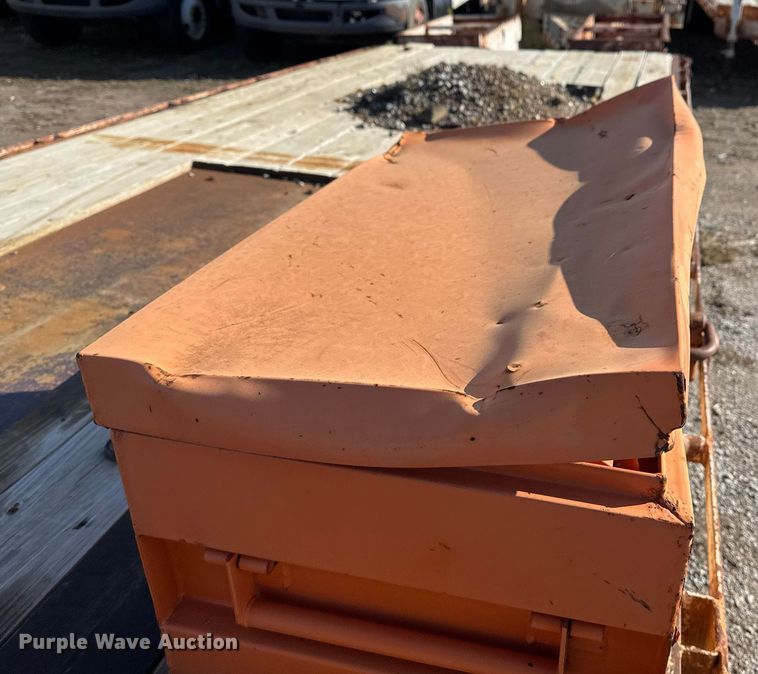 image for item EG7962 2012 Belshe BDT25 equipment trailer