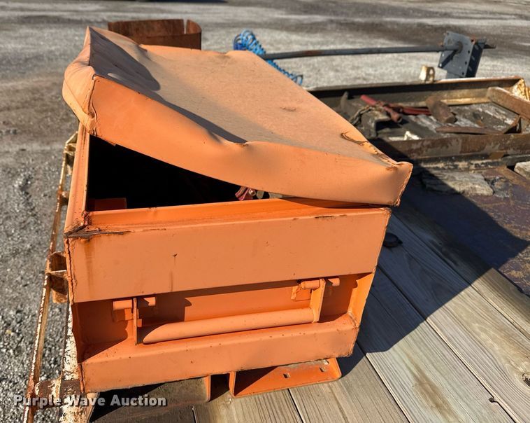 image for item EG7962 2012 Belshe BDT25 equipment trailer