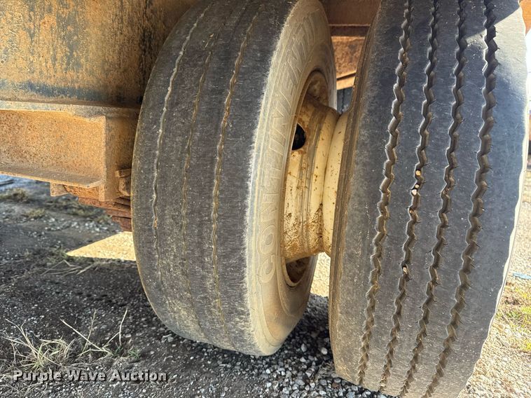 image for item EG7962 2012 Belshe BDT25 equipment trailer