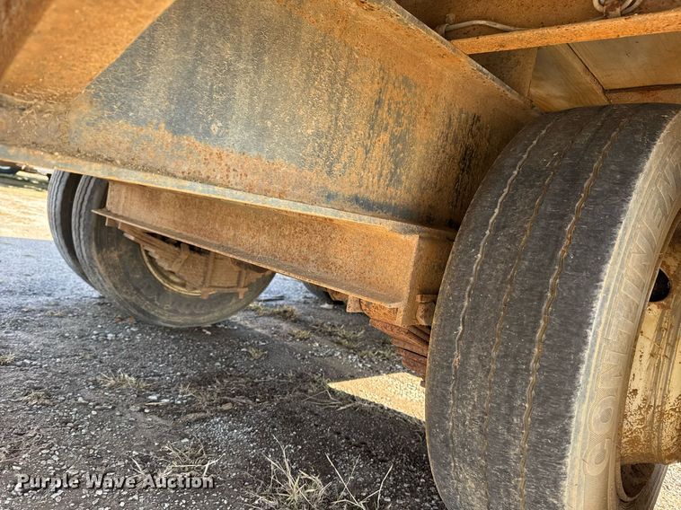 image for item EG7962 2012 Belshe BDT25 equipment trailer