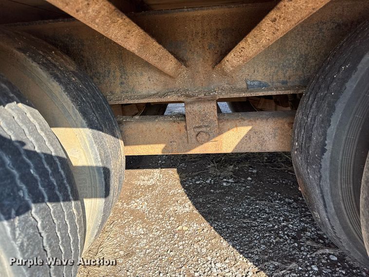 image for item EG7962 2012 Belshe BDT25 equipment trailer