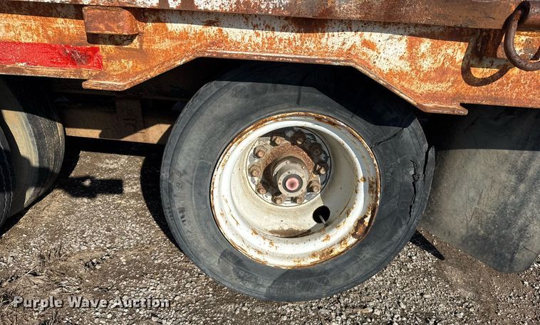 image for item EG7962 2012 Belshe BDT25 equipment trailer