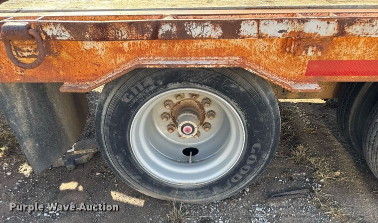 image for item EG7962 2012 Belshe BDT25 equipment trailer