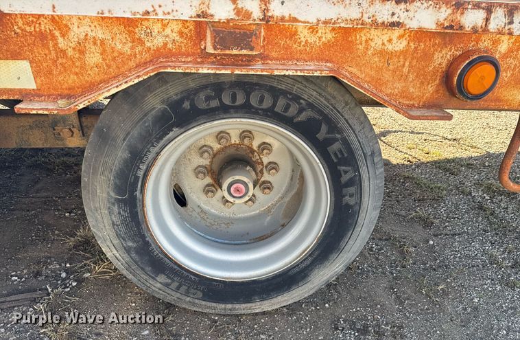 image for item EG7962 2012 Belshe BDT25 equipment trailer