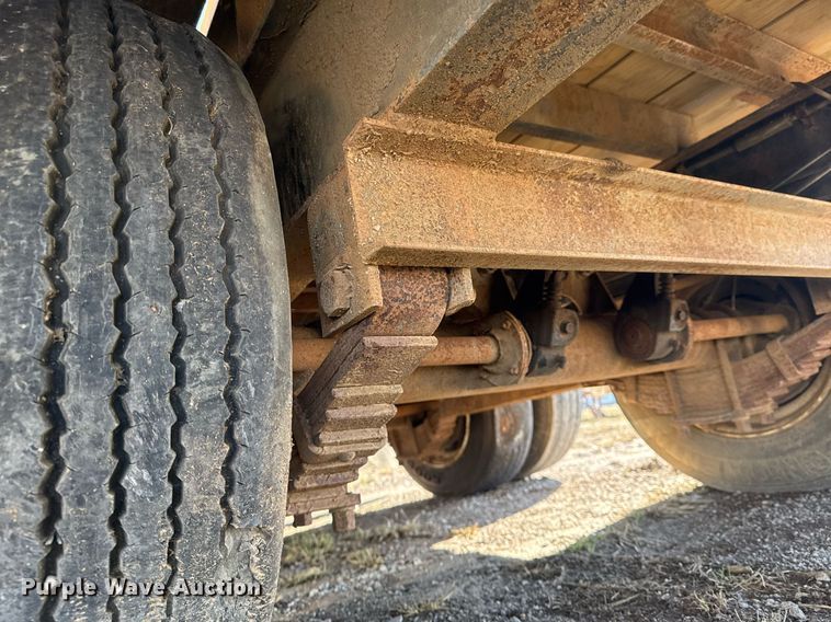 image for item EG7962 2012 Belshe BDT25 equipment trailer