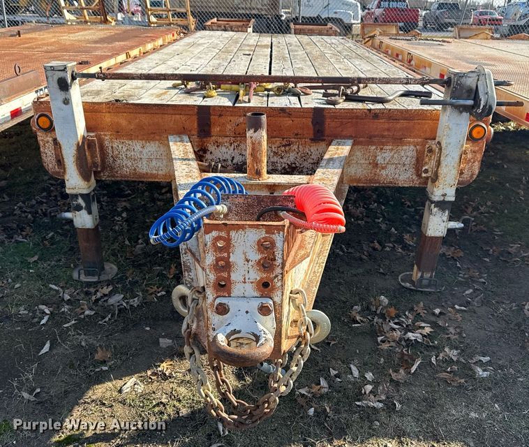 image for item EG7964 2012 Belshe BDT25 equipment trailer