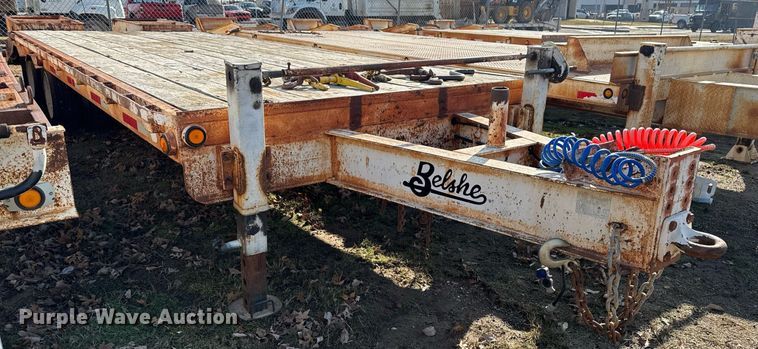 image for item EG7964 2012 Belshe BDT25 equipment trailer