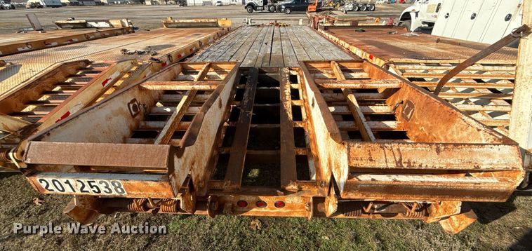 image for item EG7964 2012 Belshe BDT25 equipment trailer