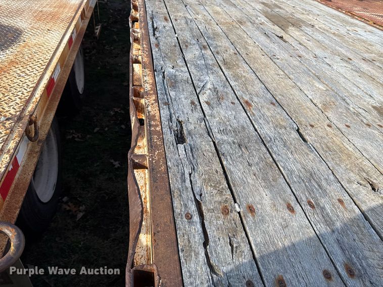 image for item EG7964 2012 Belshe BDT25 equipment trailer