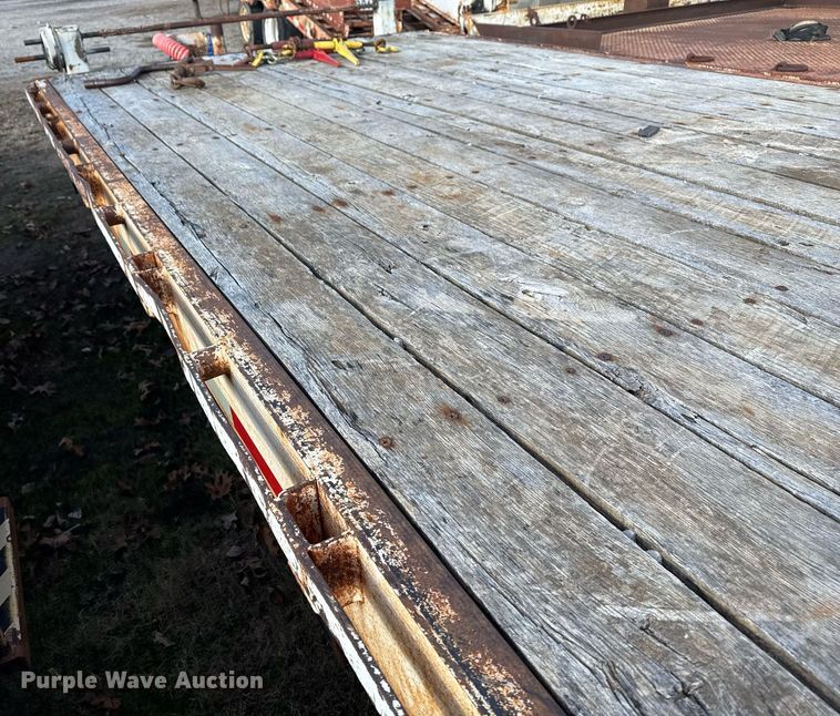 image for item EG7964 2012 Belshe BDT25 equipment trailer