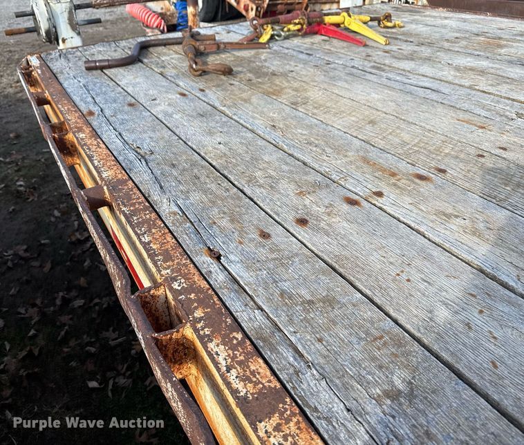 image for item EG7964 2012 Belshe BDT25 equipment trailer