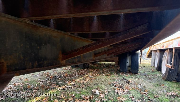 image for item EG7964 2012 Belshe BDT25 equipment trailer