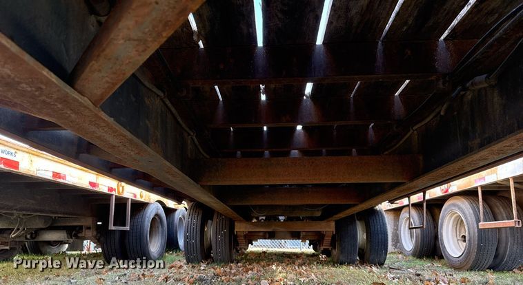 image for item EG7964 2012 Belshe BDT25 equipment trailer