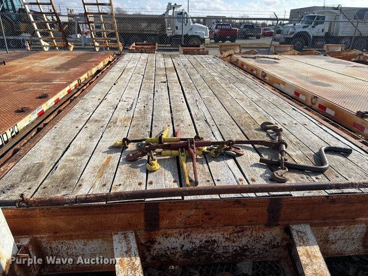 image for item EG7964 2012 Belshe BDT25 equipment trailer