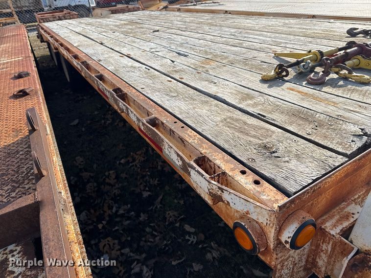 image for item EG7964 2012 Belshe BDT25 equipment trailer