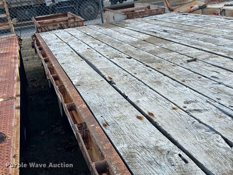 image for item EG7964 2012 Belshe BDT25 equipment trailer