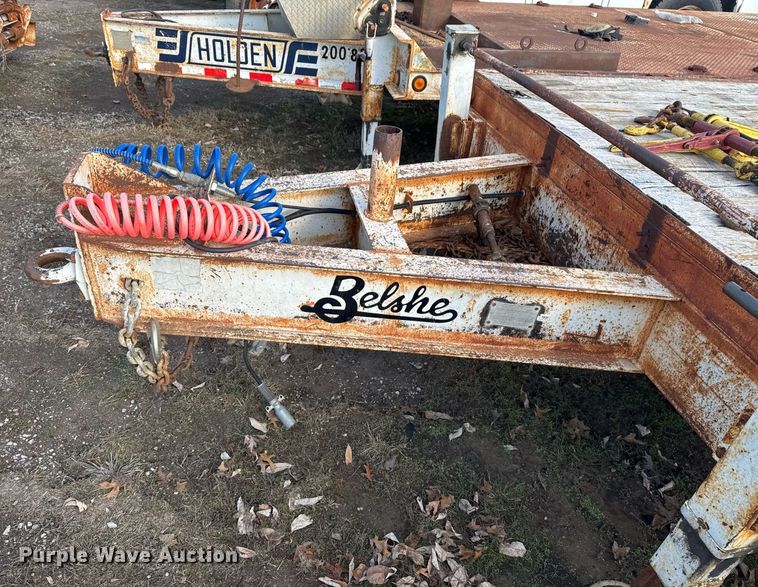 image for item EG7964 2012 Belshe BDT25 equipment trailer