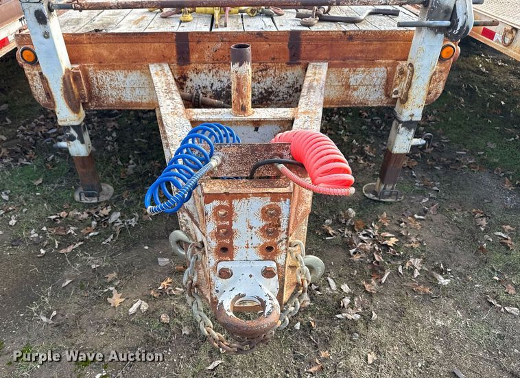 image for item EG7964 2012 Belshe BDT25 equipment trailer