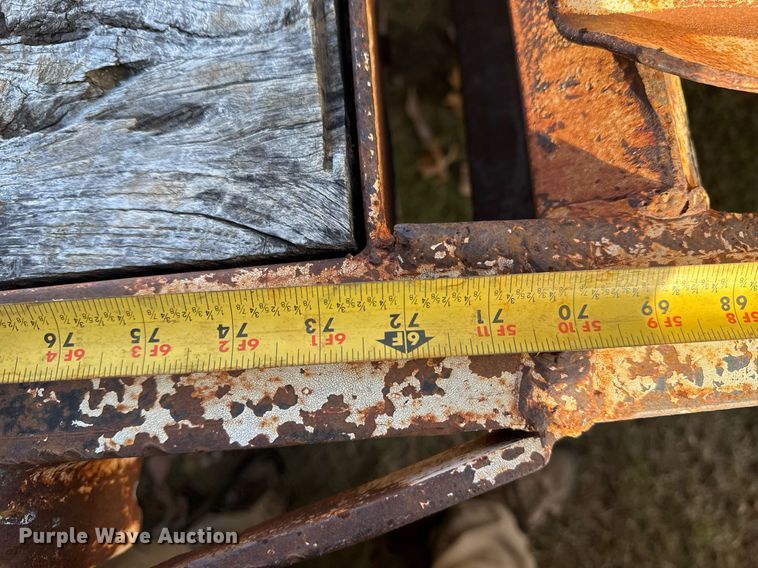 image for item EG7964 2012 Belshe BDT25 equipment trailer