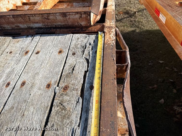 image for item EG7964 2012 Belshe BDT25 equipment trailer