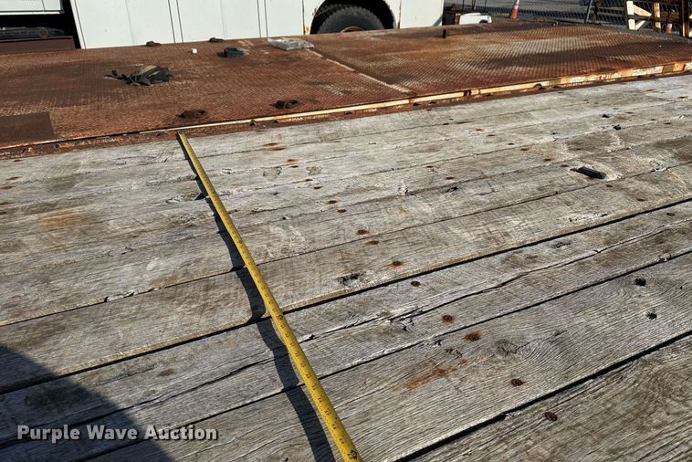 image for item EG7964 2012 Belshe BDT25 equipment trailer